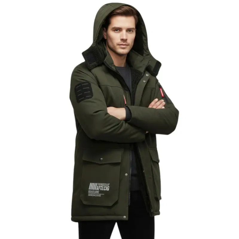 Parka militaire homme hiver - Image 20