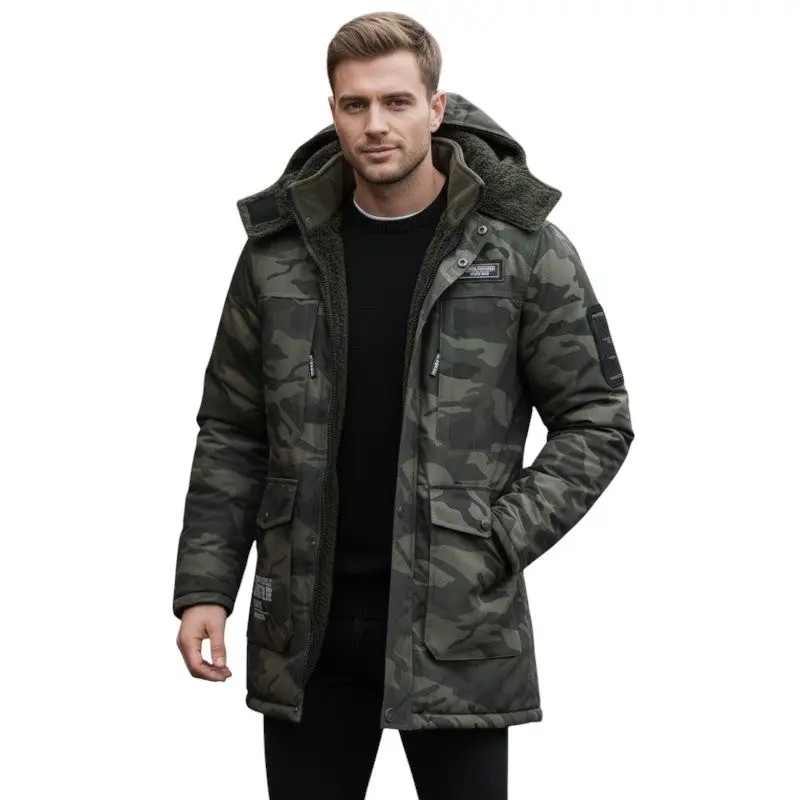 Parka militaire homme hiver - Image 23