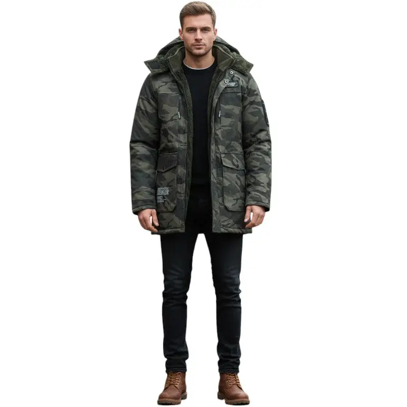 Parka militaire homme hiver - Image 25