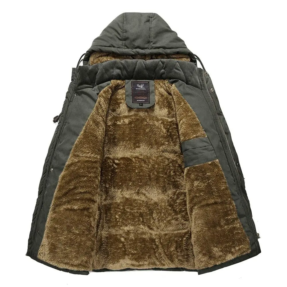 PARKA MILITAIRE - MANTEAU D'HIVER POUR HOMME - Image 4