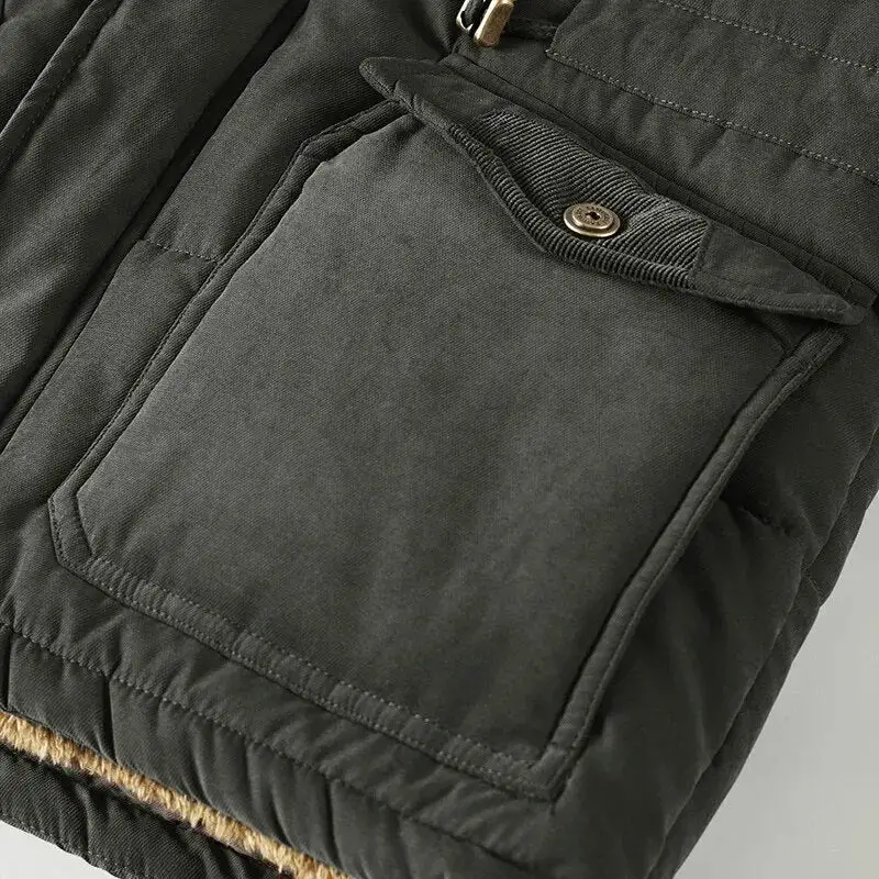 PARKA MILITAIRE - MANTEAU D'HIVER POUR HOMME - Image 8