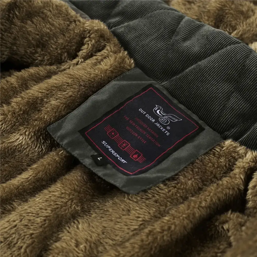 PARKA MILITAIRE - MANTEAU D'HIVER POUR HOMME - Image 9