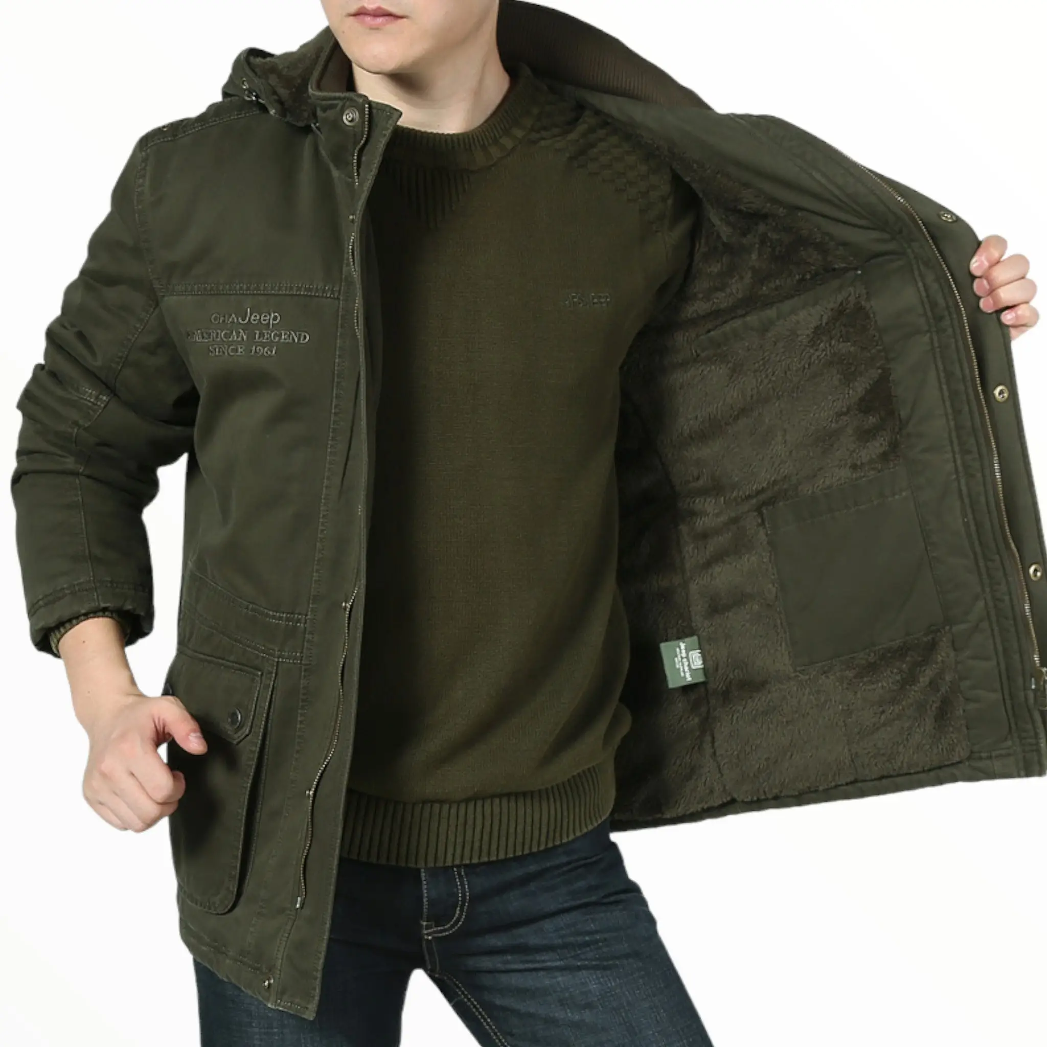 PARKA MILITAIRE - MULTI-POCHE - Image 3
