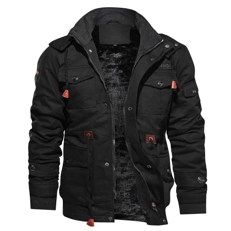 parka militaire poches multiples - Image 3
