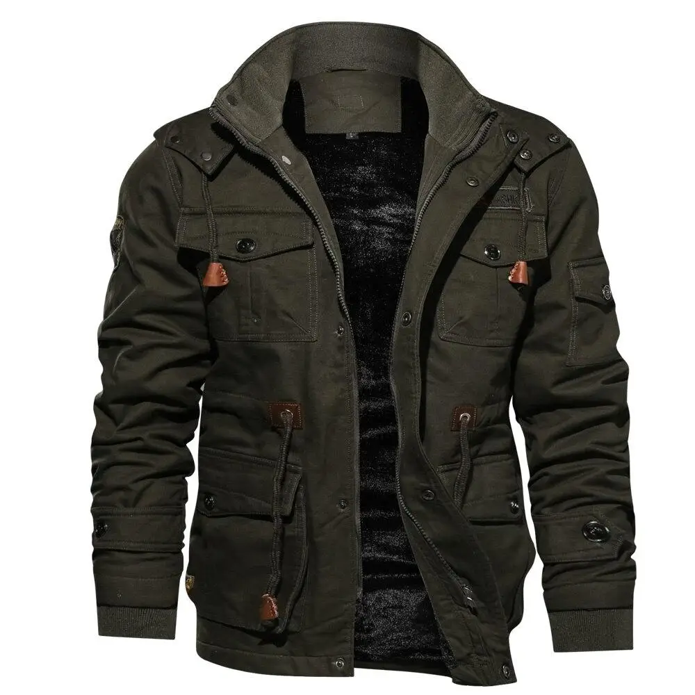 parka militaire poches multiples - Image 5