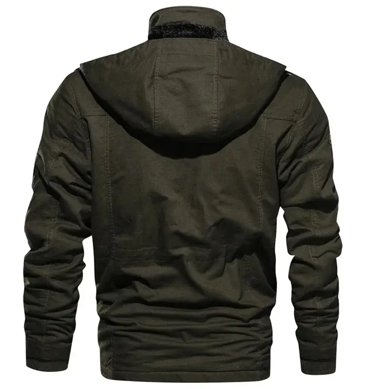 parka militaire poches multiples - Image 6