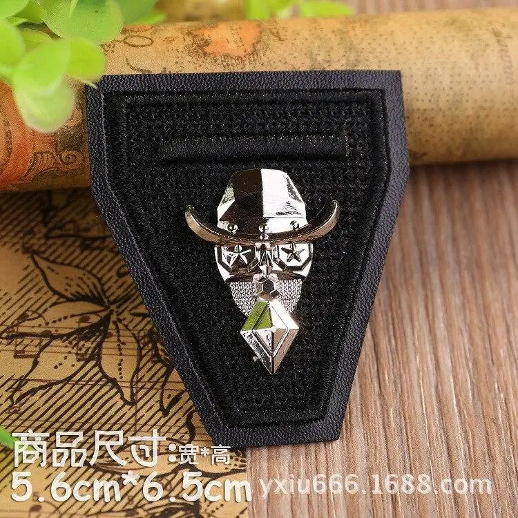 PATCH MILITAIRE AVEC MOTIF D'ALLIAGE - Image 5