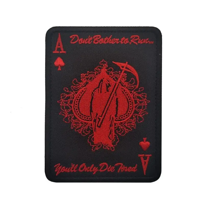 PATCH MILITAIRE - CARTE DE LA MORT - Image 13