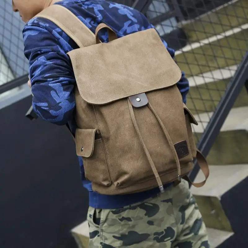 Petit sac a dos militaire americain vintage - Image 2