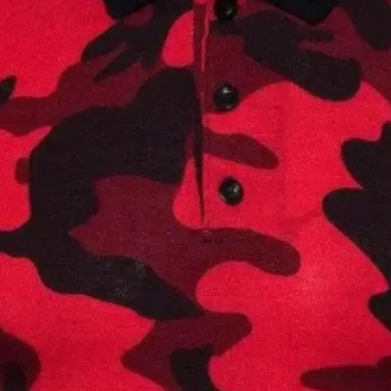 POLO MILITAIRE - CAMOUFLAGE ROUGE - Image 4