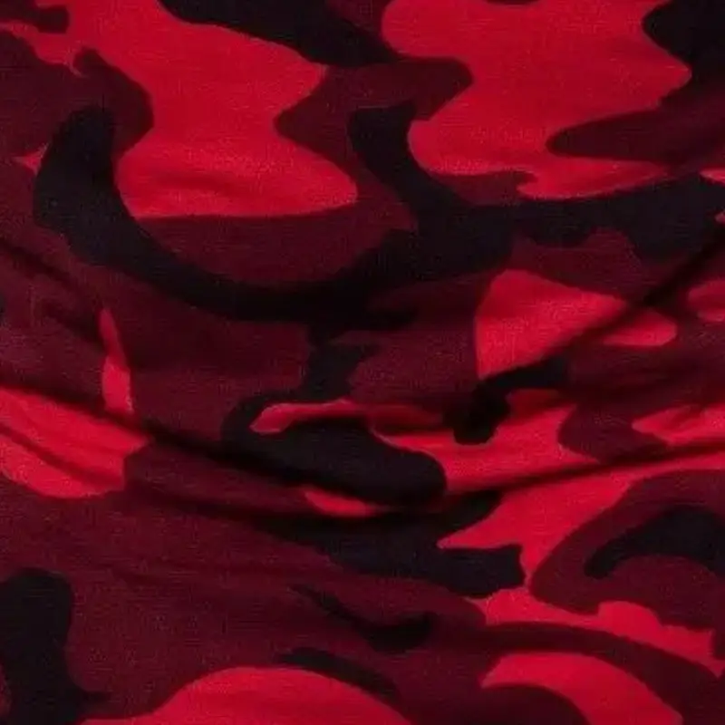 POLO MILITAIRE - CAMOUFLAGE ROUGE - Image 6