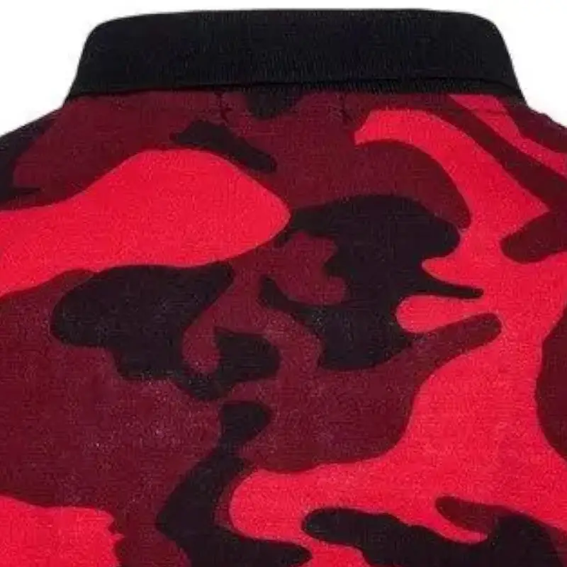 POLO MILITAIRE - CAMOUFLAGE ROUGE - Image 7