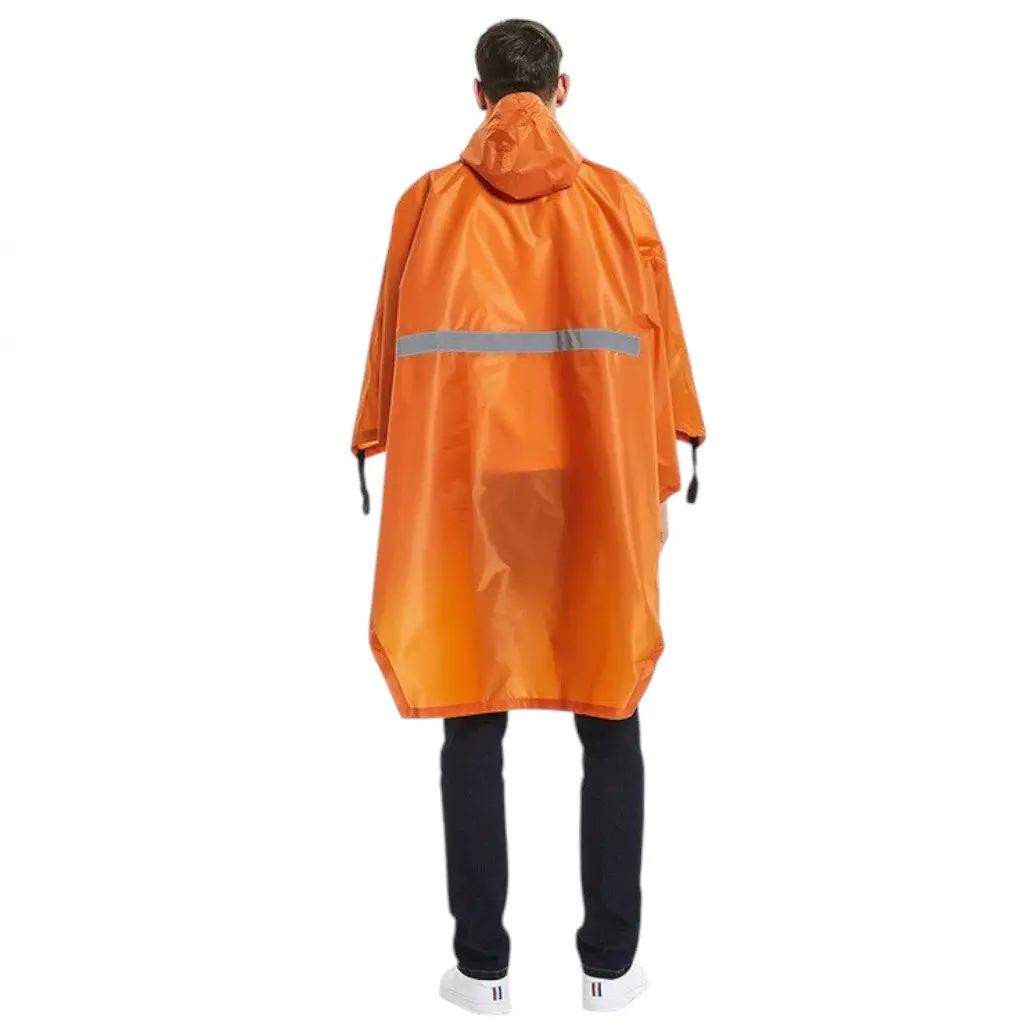 Poncho chasse orange - Image 3