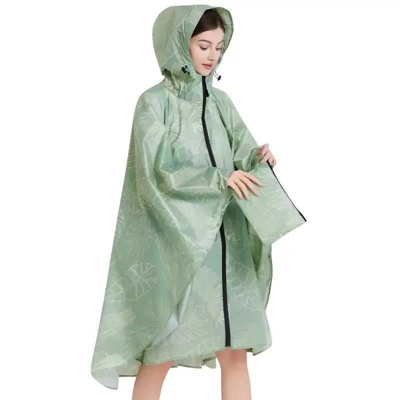 Poncho de pluie femme coupe-vent - Image 3