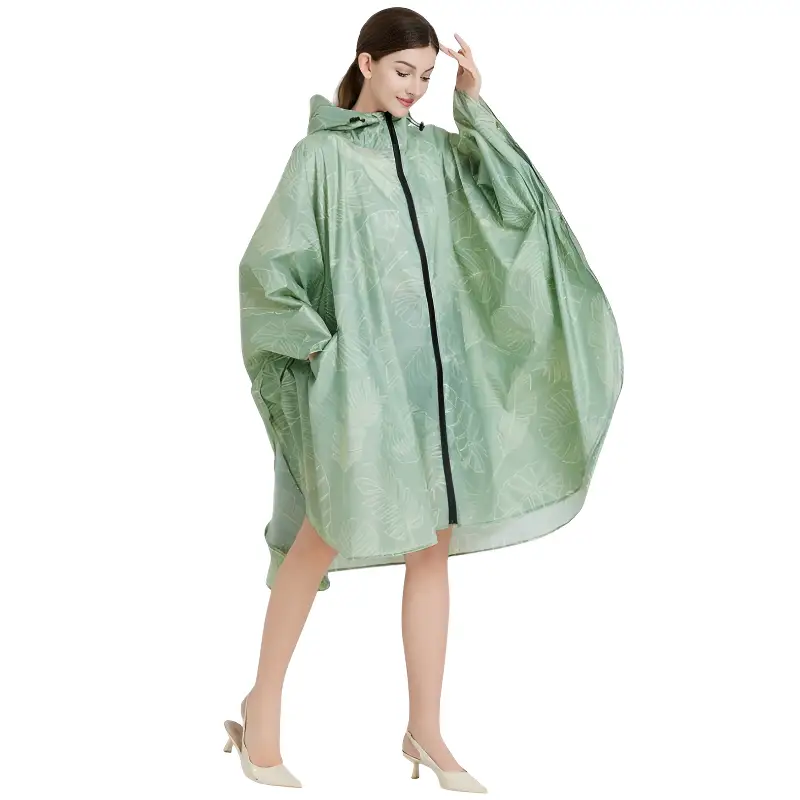 Poncho de pluie femme coupe-vent - Image 5