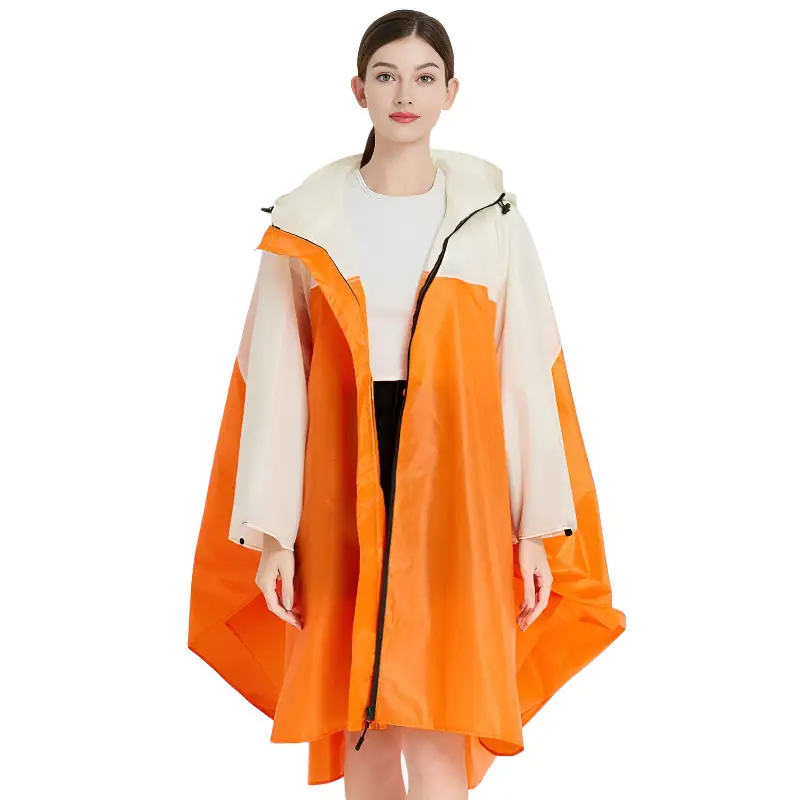 Poncho de pluie femme coupe-vent - Image 6