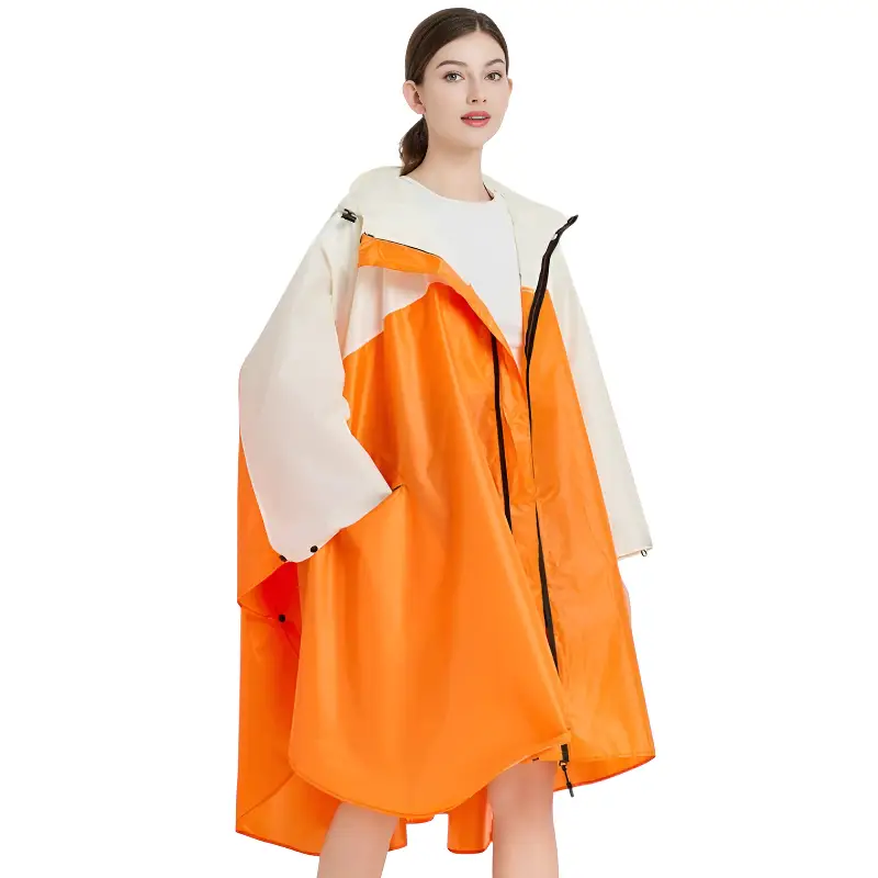 Poncho de pluie femme coupe-vent - Image 7