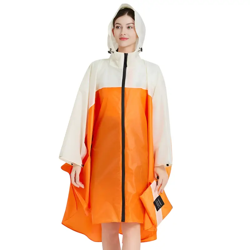Poncho de pluie femme coupe-vent - Image 8