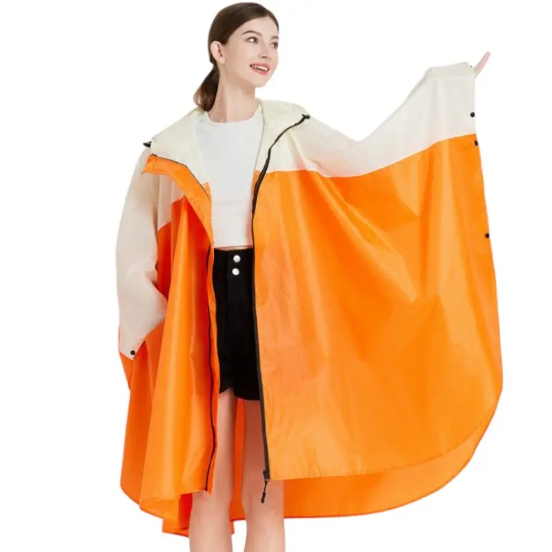 Poncho de pluie femme coupe-vent - Image 9