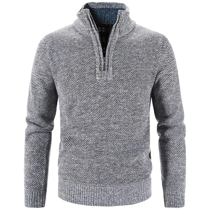 Pull style militaire homme