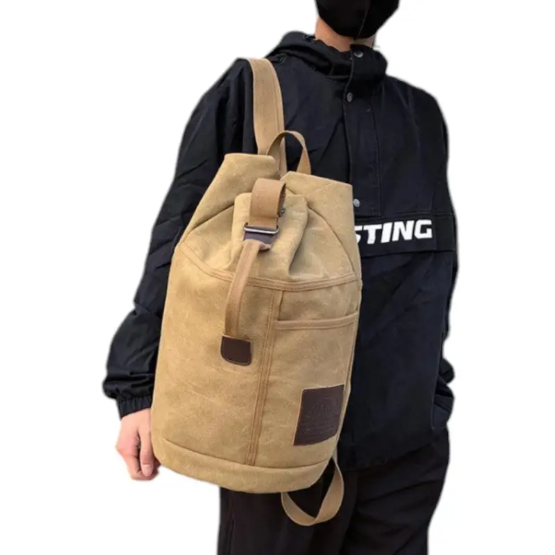 Sac a dos kaki pour homme - Image 10