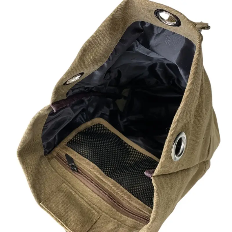 Sac a dos kaki pour homme - Image 18