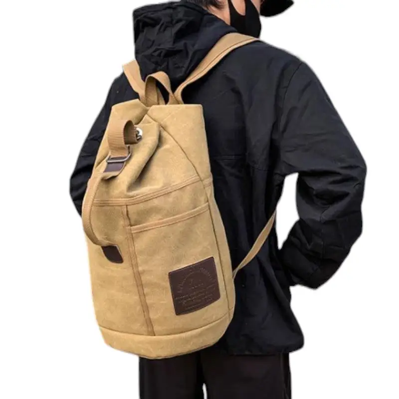 Sac a dos kaki pour homme - Image 7