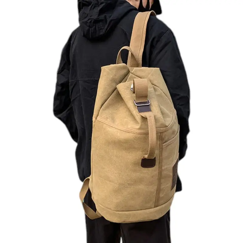 Sac a dos kaki pour homme - Image 8