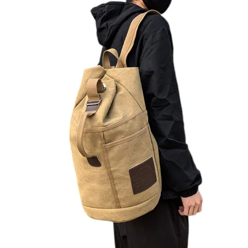 Sac a dos kaki pour homme - Image 9