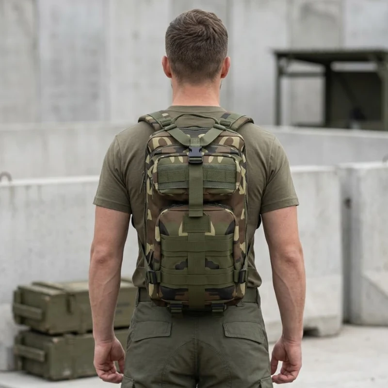 SAC A DOS MILITAIRE - IMPERMÉABLE - Image 19