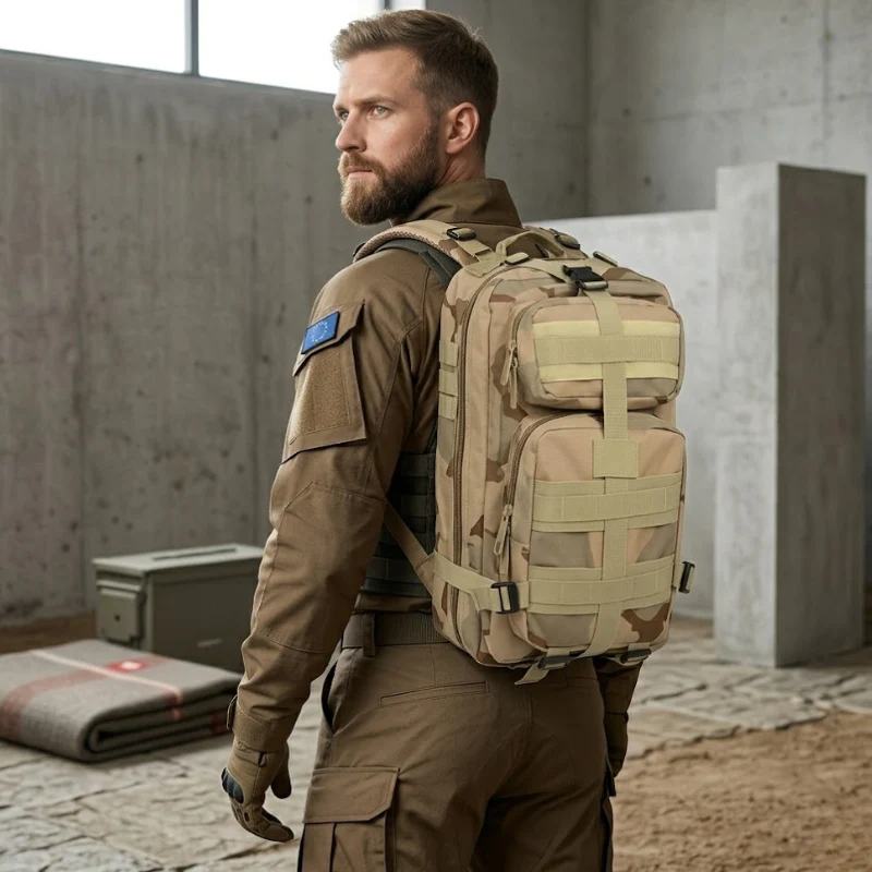 SAC A DOS MILITAIRE - IMPERMÉABLE - Image 21