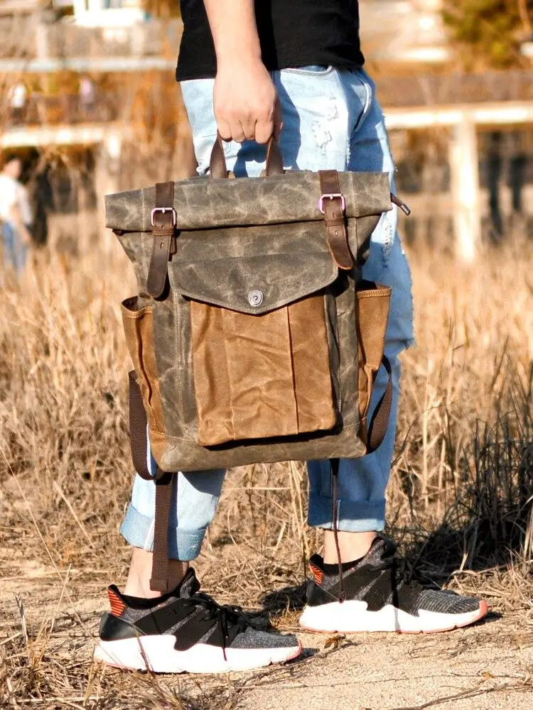 Sac a dos militaire vintage - Image 7
