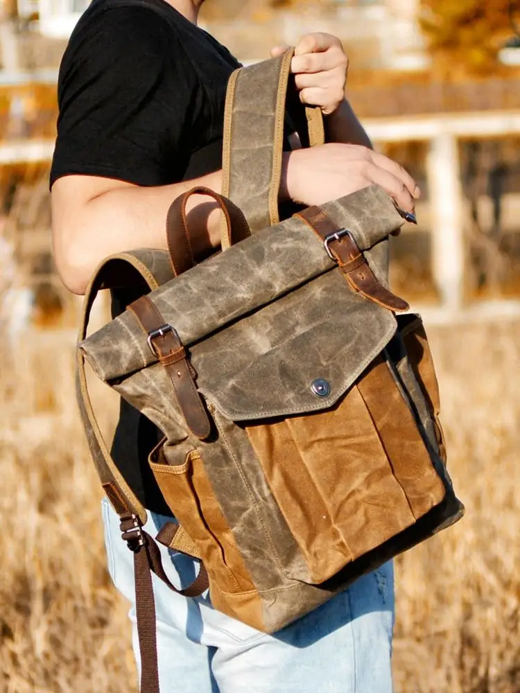 Sac a dos militaire vintage - Image 8