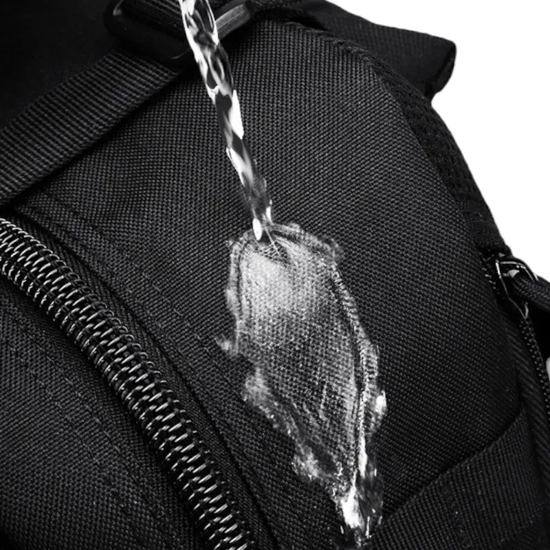 Sac a dos noir militaires - Image 13