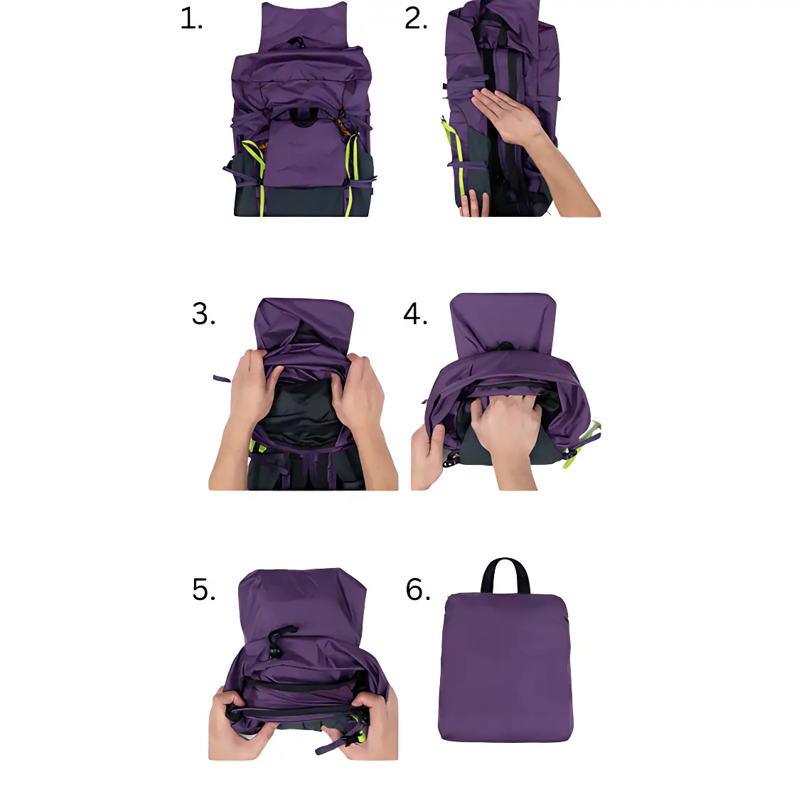 Sac à dos randonnée gris - Image 2