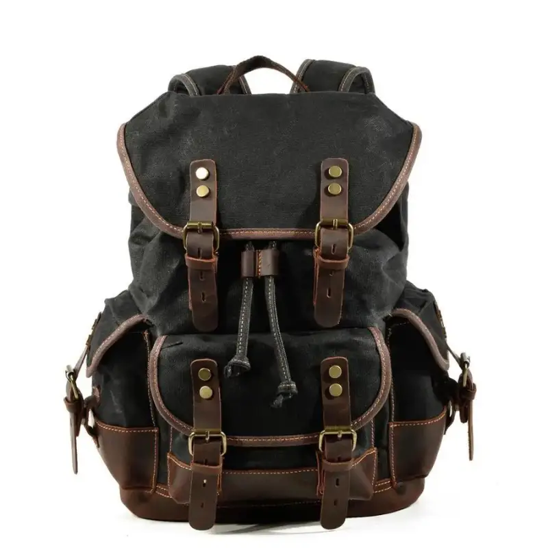 Sac à dos vintage homme militaire - Image 11