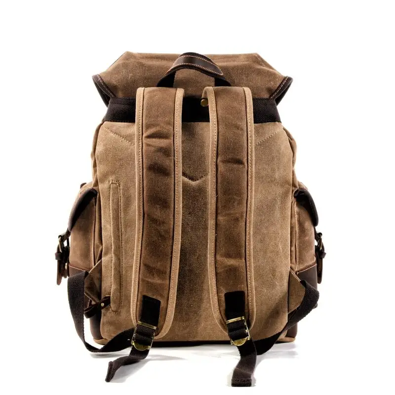 Sac à dos vintage homme militaire - Image 4