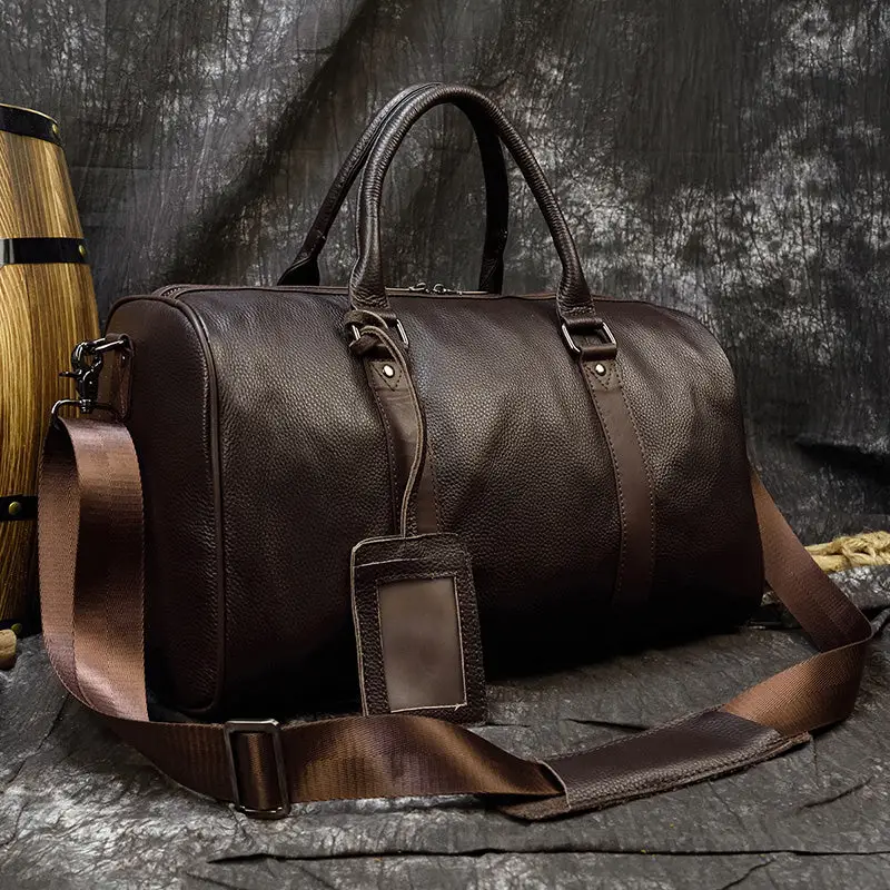 Sac cuir voyage - Image 3