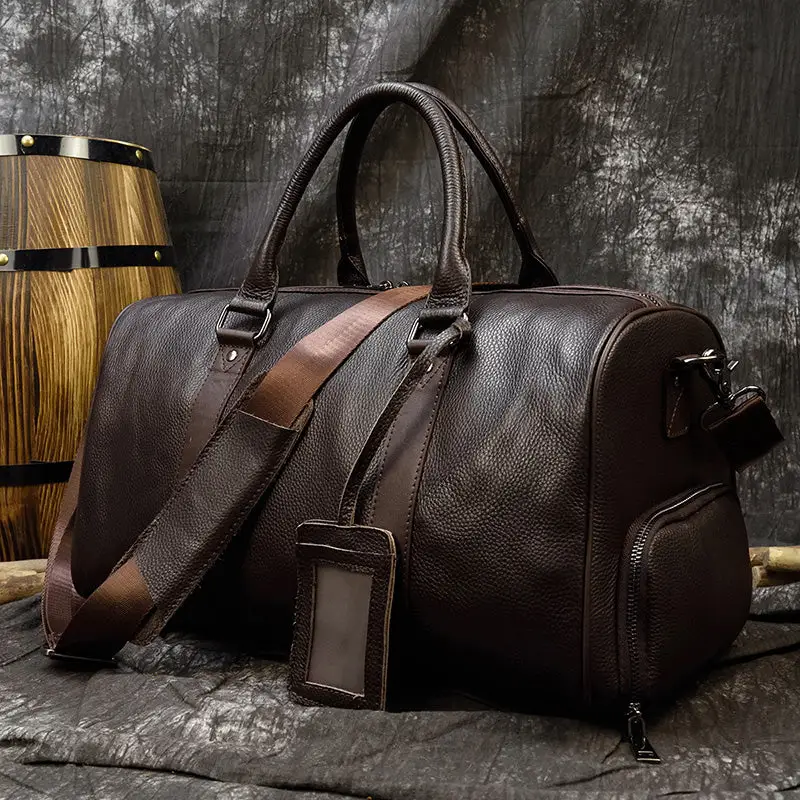 Sac cuir voyage - Image 4