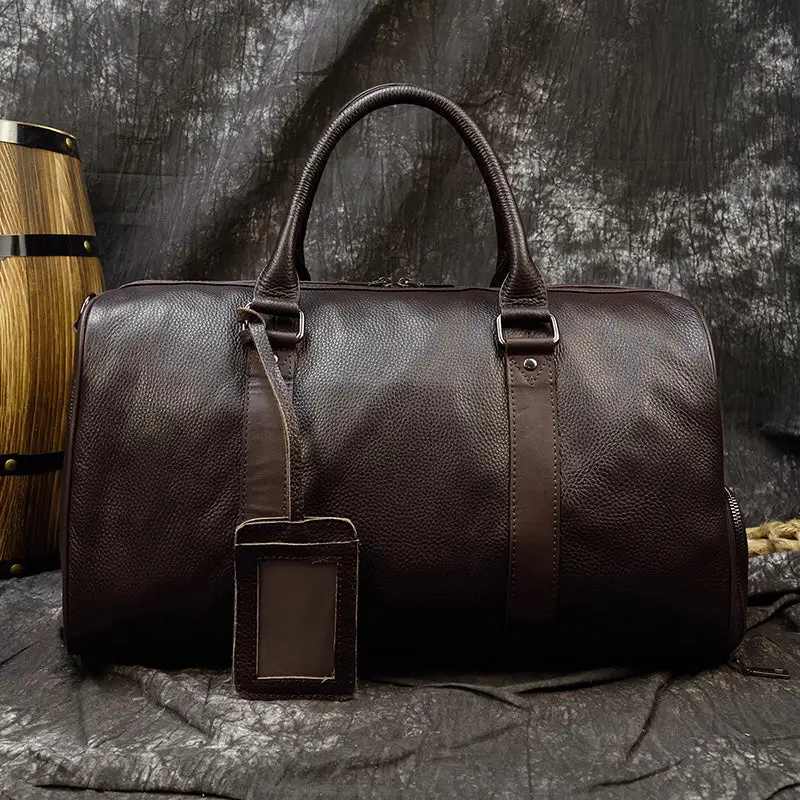 Sac cuir voyage - Image 5