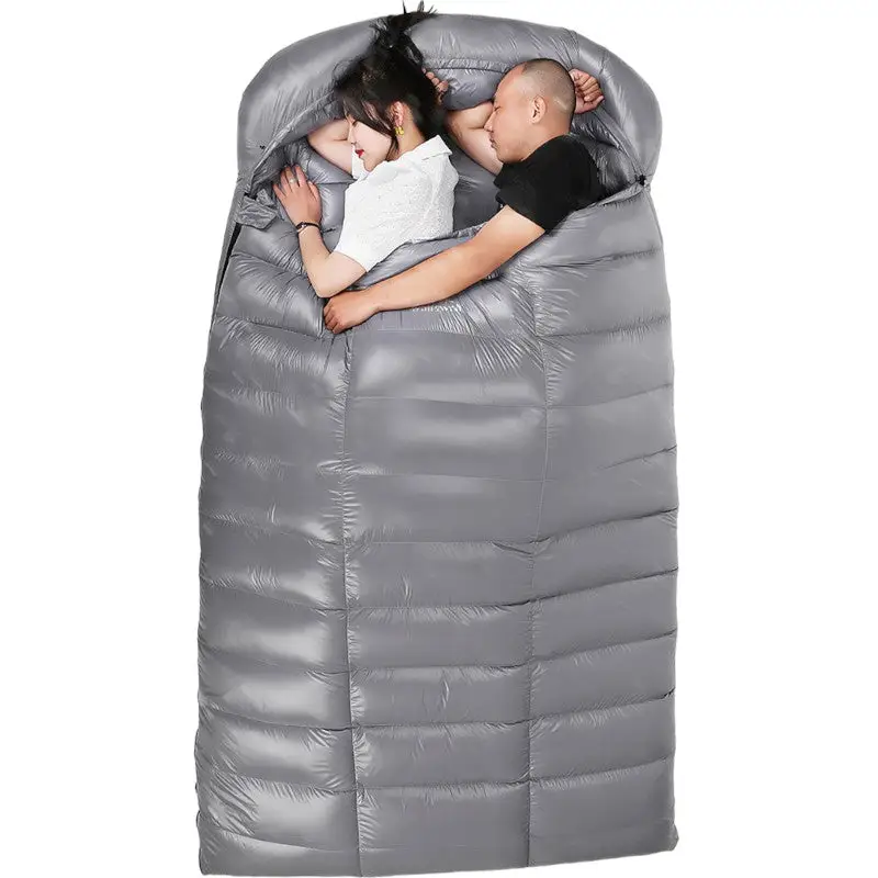Sac de couchage double duvet - Image 2