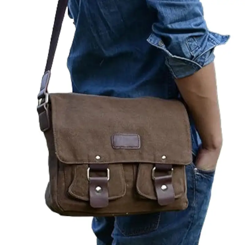 Sac militaire besace vintage - Image 6
