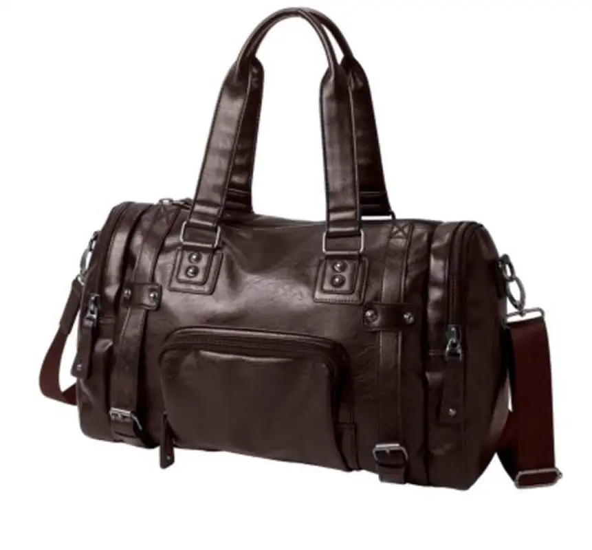 SAC MILITAIRE VINTAGE CUIR ARTIFICIEL SUPÉRIEUR - Image 13