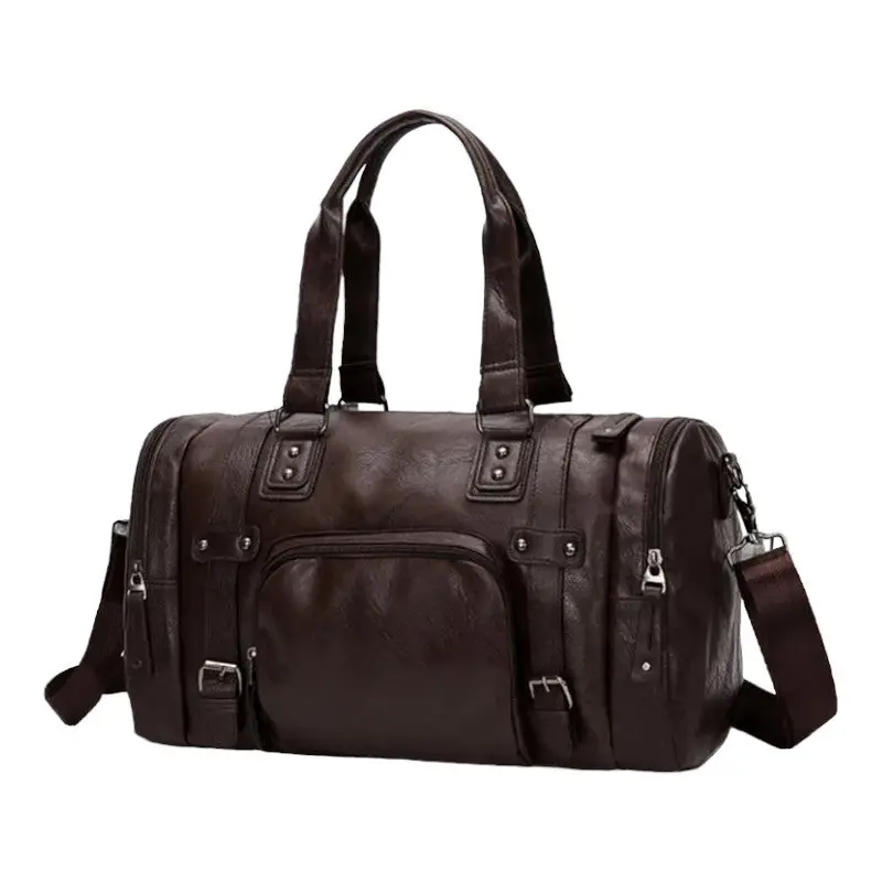 SAC MILITAIRE VINTAGE CUIR ARTIFICIEL SUPÉRIEUR - Image 14
