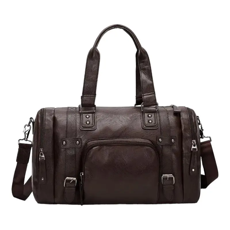 SAC MILITAIRE VINTAGE CUIR ARTIFICIEL SUPÉRIEUR - Image 15