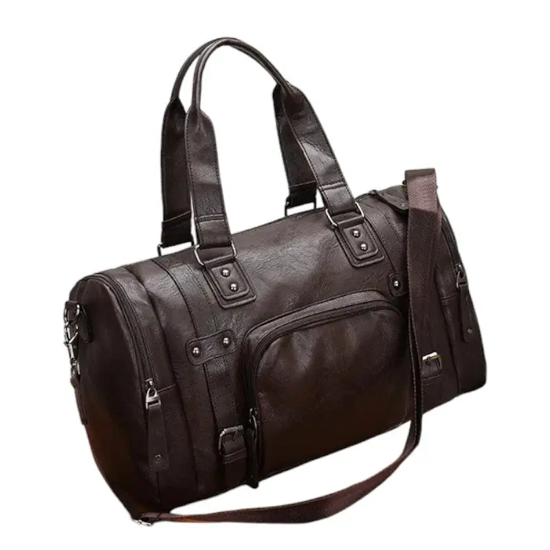 SAC MILITAIRE VINTAGE CUIR ARTIFICIEL SUPÉRIEUR - Image 16