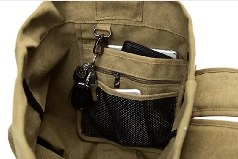SAC MILITAIRE VINTAGE GRAND ET PETIT - Image 11