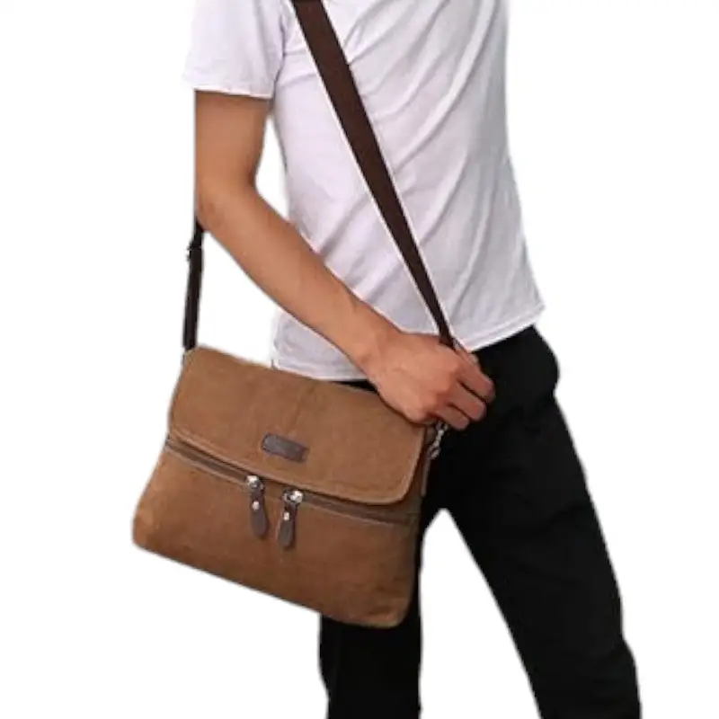 SAC MILITAIRE VINTAGE NOUVEAU DESIGN - Image 5