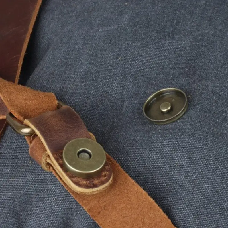 SAC MILITAIRE VINTAGE SOLIDE - Image 10