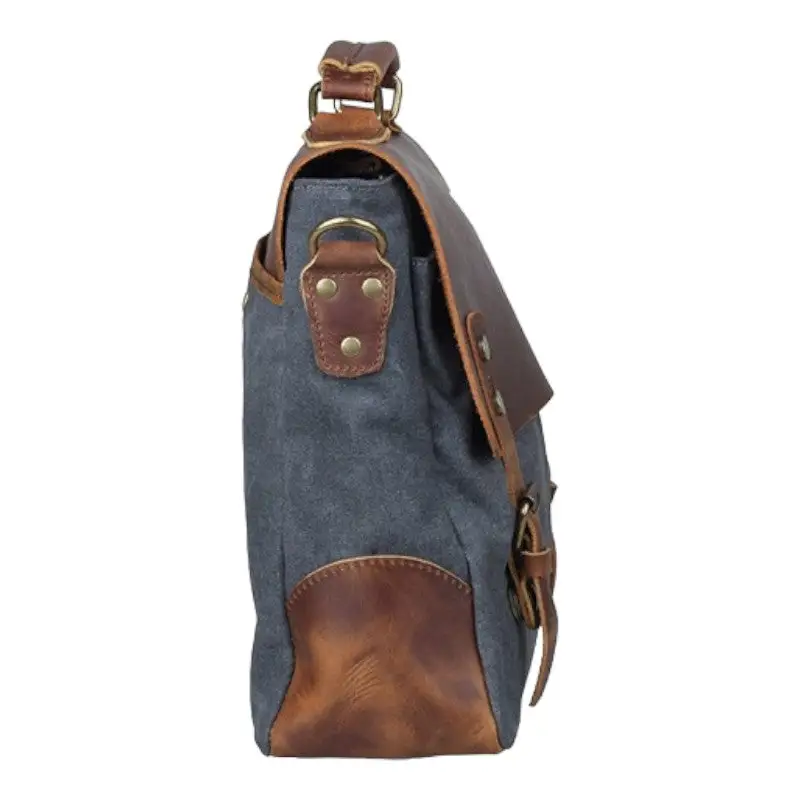 SAC MILITAIRE VINTAGE SOLIDE - Image 4